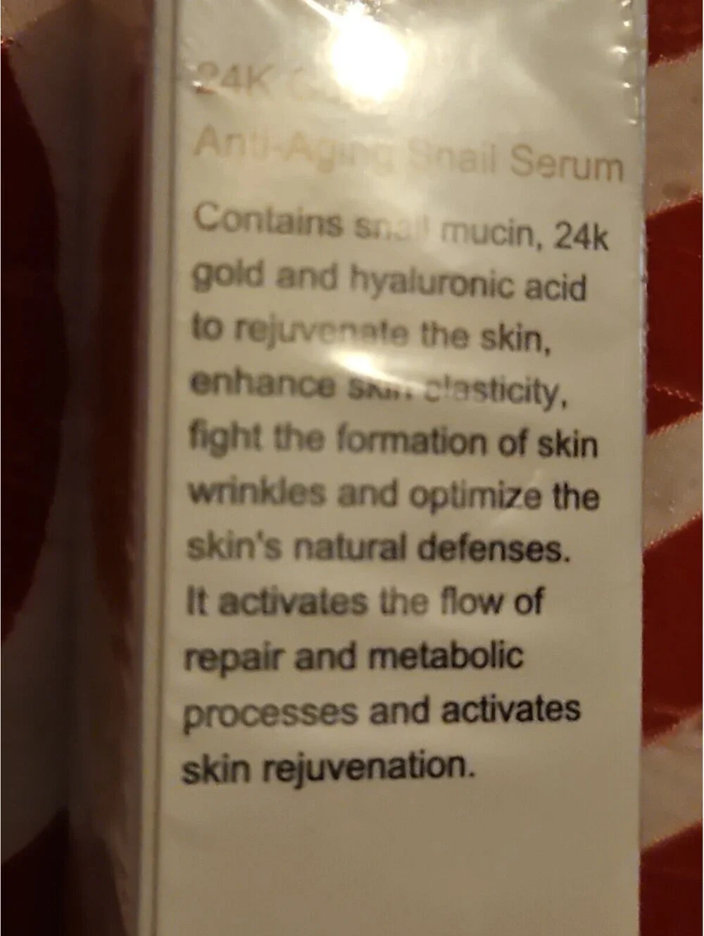 collagen boost snail serum 24k gold 30ml